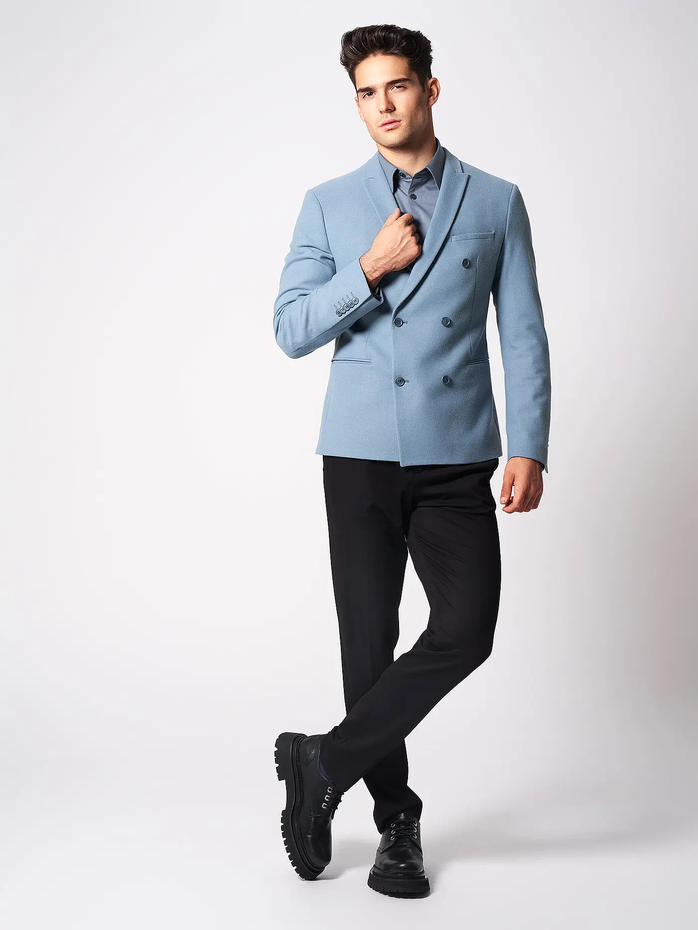 DRYKORN | Jerseyhemd ZED | blau